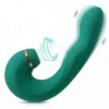 Powerful 3-in-1 Multi-Functional USB G-Spot Vibrator for Women Clitoral and Vaginal Massage with Sucking & Licking Features