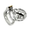 Adult Games Metal Hollow Male Chastity Lock Penis Cock Cage for Men Sex Toys