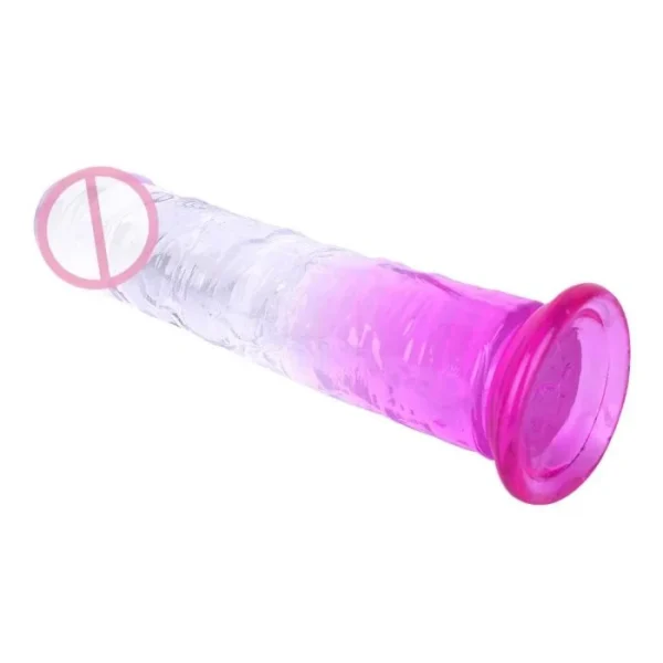 Cheap Soft Jelly Dildo for LGBT Vaginal Anal Stimulation Sex Toys