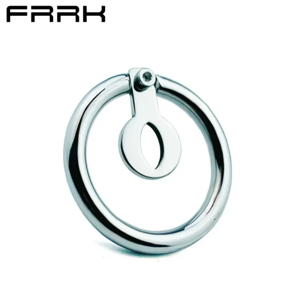 Adult Store Mini Man Chastity Device Lock Metal Cock Cage Penis Ring Lock for Male