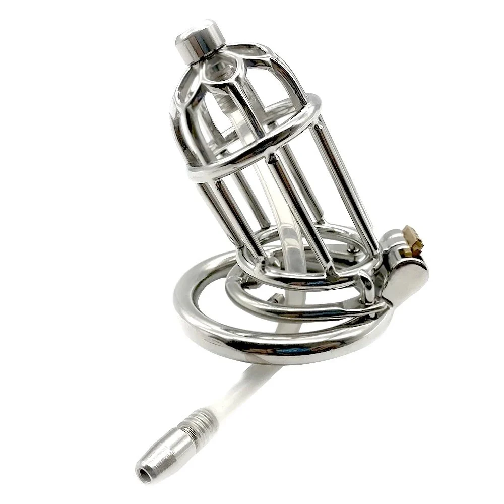 7.5cm Metal Chastity Cage Devices Lock Penis in Cage with Keyholder Male Chastity Device Chastity Lock Cage for Man Pleasure