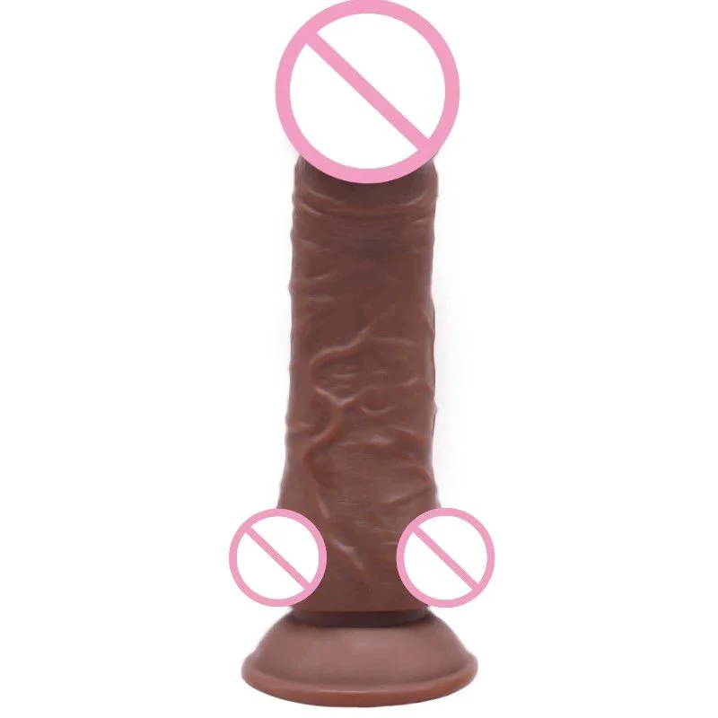 Big Penis Sex Toys for Women Female Masturbation Soft Dildo Realistic with Suction Cup