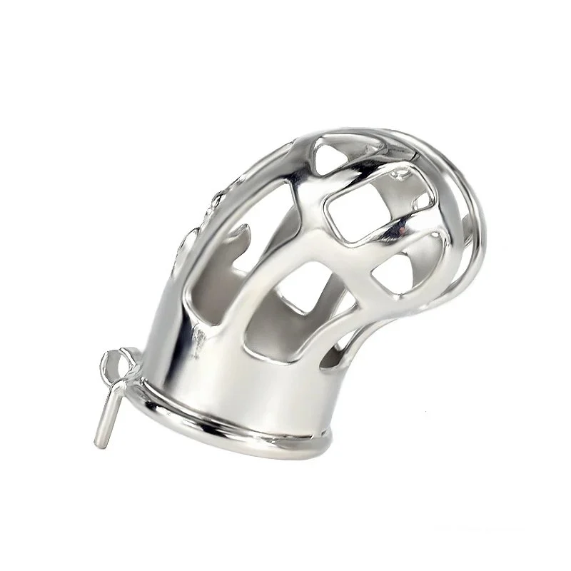 Alloy Chastity Lock Male Chastity Device Sex Toy Cage Penis Sex Cages for Man