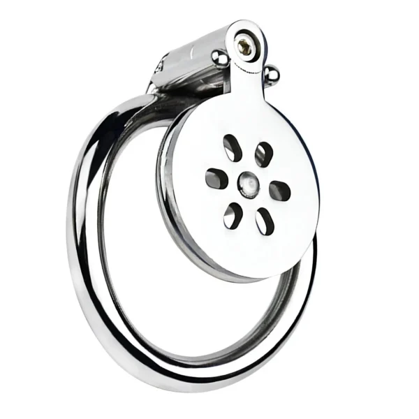 Cock Cage Male Toy Chastity Cage Lock Chastity Devices Male Invisible Stainless Steel Chastity Belt Device Flat Cage