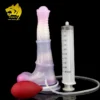 Colorful Realistic Horse Penis Squirting Dildo Animal Ejaculating Penis for Women