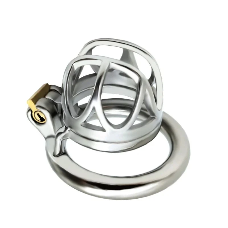 39 Chastity Lock for Men Out Wear Stainless Steel Chastity Device for Men's Sex Chastity Belt Short