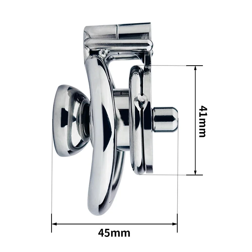 4 Active Size Rings Stainless Steel Sissy DIY Flat Pancake Chastity Cage Urethra Chastity Metal Ring