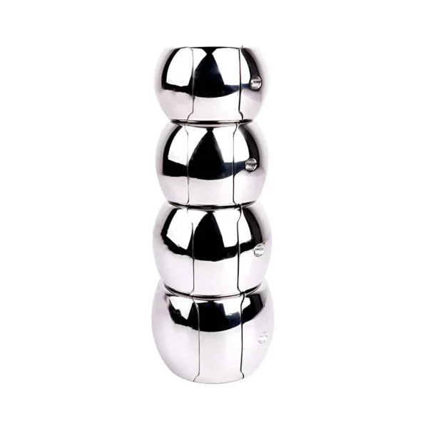 1128g Ring Weighted Stainless Steel Ball Stretcher Penis Ring Testicle Ring CBT Testicle Penis Exercises BDSM