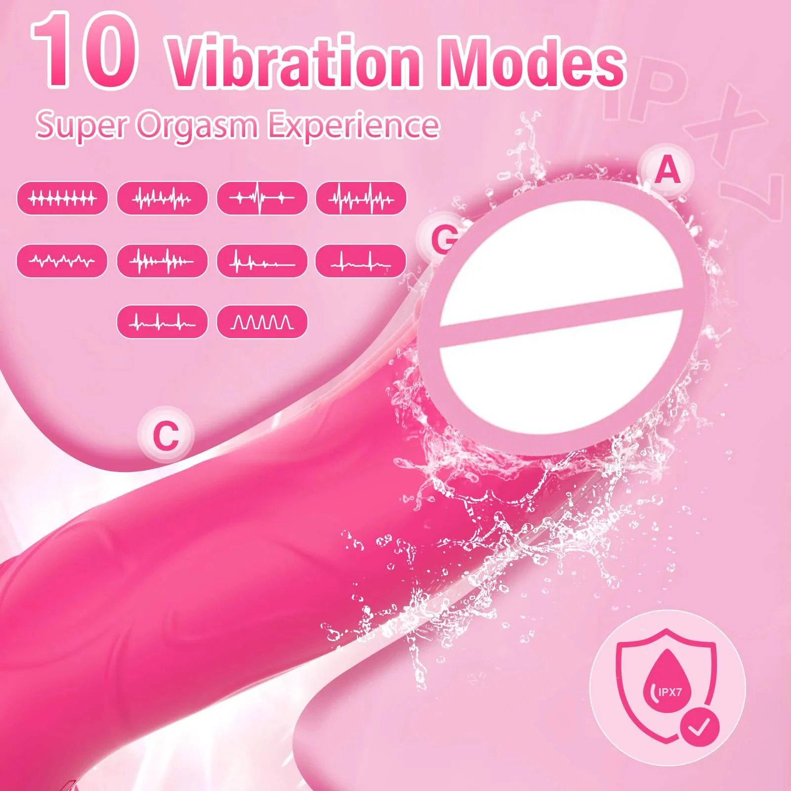 Remote Control G-Spot Clitoral Stimulation Female Adult Sex Toys Strap on Adjustable Harness Wearable Dildo Lesbian Vibrator