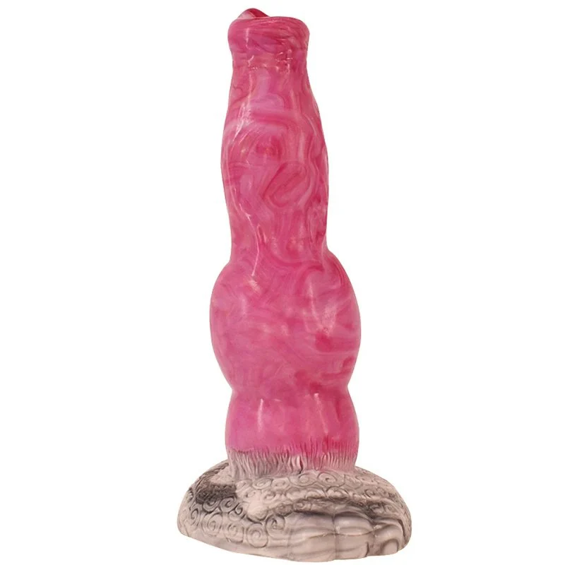 8.5 Inch Vibrator Fantastic Animal Erotic Sex Toy Monster Dildo Gory Color Realistic Dog Dildo for Women