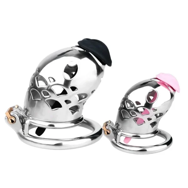 304 Stainless Steel Male Chastity Cage Devices with Silicone Catheter Adult Slave Games Advanced Player Sex Toy Men Couple BDSM