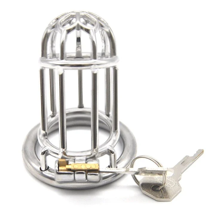 10 Permanent Chastity Cage Penis Cage Cock Sex Toys Metal Chastity Cage for Man