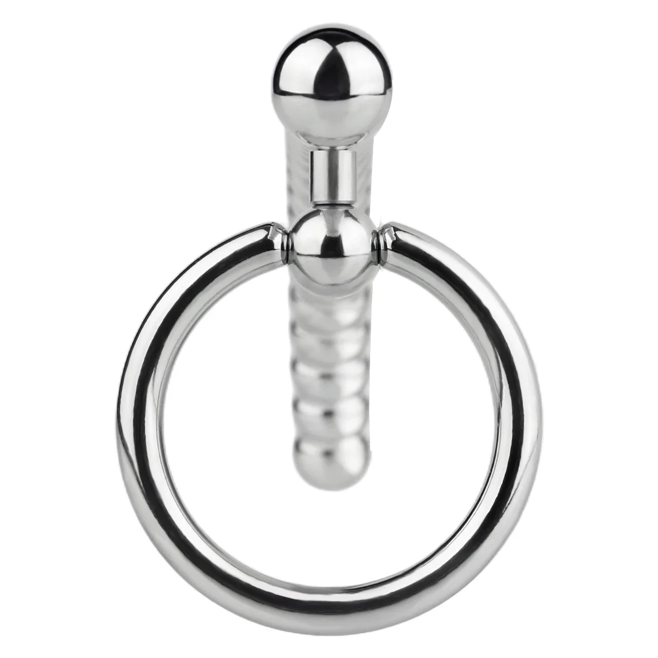 Fantasy Design Urethral Sound for Men, Smooth Stainless Steel Male Penis Plug