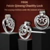 Flat Chastity Cage with Silicone Tube, Small Chastity Cage Chastity Devices Male Penis Cage for Men Sex Toys