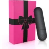 Usb Rechargeable Women Black Mini Bullet Sex Toys Vibrator for Clit Nipples and Other Sensitive Spots to Maximize Vibrations