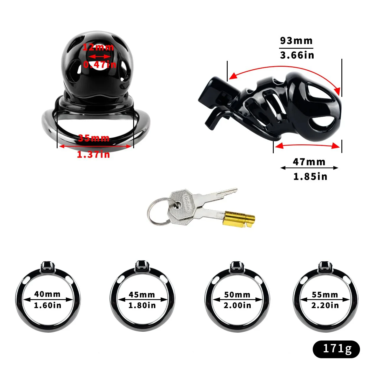 Cock Cage Penis Chastity Device Breathable Male Chastity Cage Man Penis Exercise Bondage Set Couple Adult Sex Toys