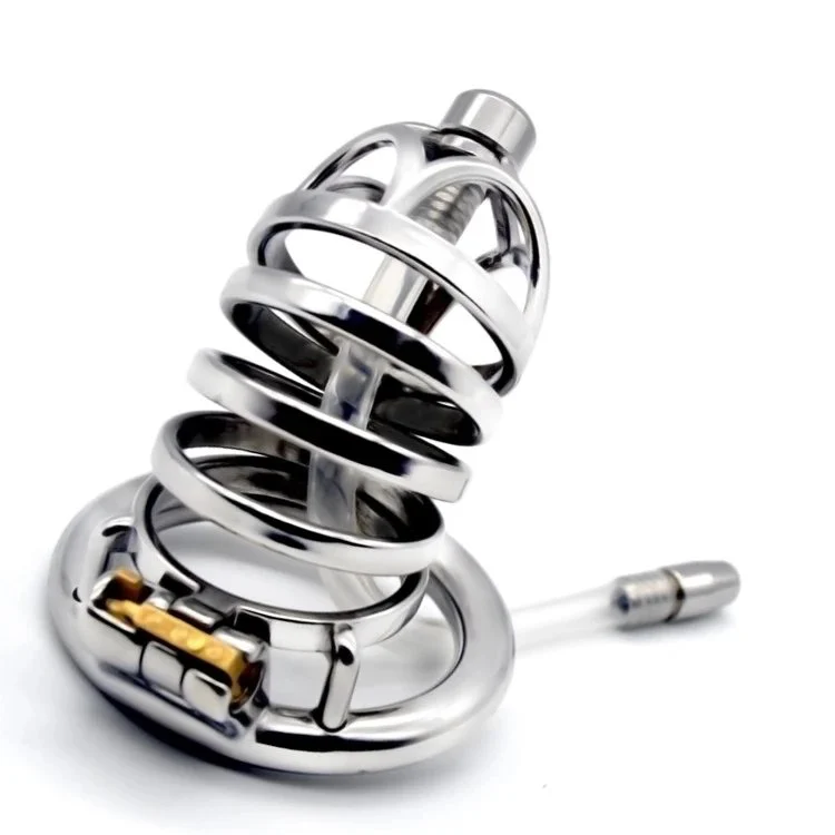 70mm 304 Stainless Steel SM Sex Toy Chastity Cage Male Chastity Device Chastity Lock Penis Cage Cock Cage for SM