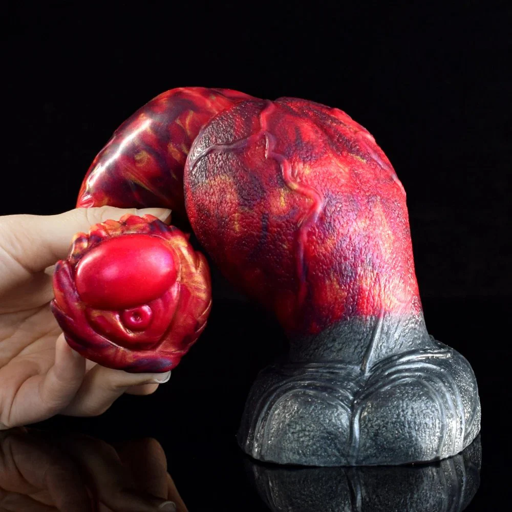Dog Knot Dildo Sex Toy Monster Silicone Dildo Massage Fantastic Beast Dildo for Women