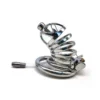 7cm Lock Penis in Cage with Keyholder SM Sex Toys Man Metal Chastity Cage Male Chastity Device for Male