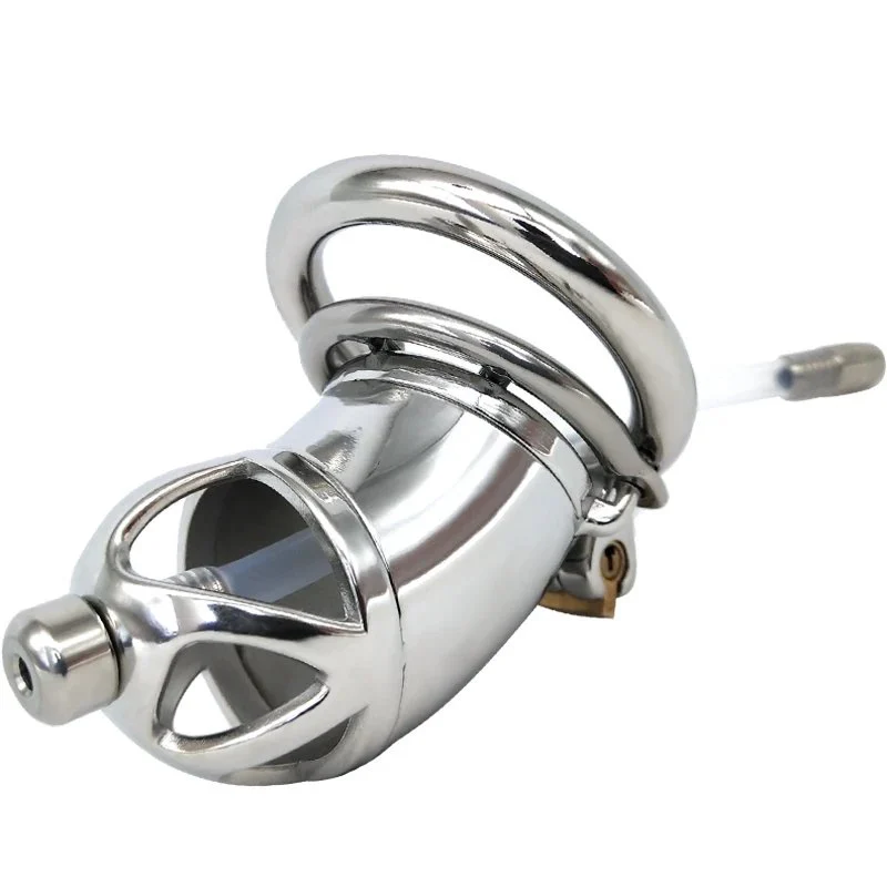20B Male Chastity Lock Chastity Machine to Prevent Husband Derailment Abstain From Removing Metal Stainless Steel JJ Lock