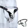 Adjustable Stainless Steel Male Chastity Cage Penis Lock for Male Restraint Sex Toy