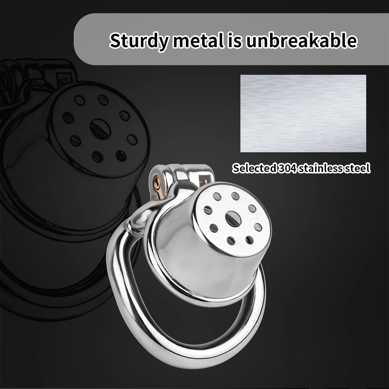 Full Cover Stainless Steel Male Chastity Cage Device Anti Pull Out Ultra Small Cock Cage Sissy Chastity Cage