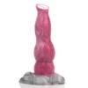 8 lnch Big Dog Dildo Gory Raw Meat Color Anal Plug Sex Toy G-spot Stimulation Masturbation Dog Dick for Women