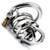 6cm Chastity Cage SM Male Chastity Device Metal Cock Cage Chastity Lock Penis in Cage with Keyholder