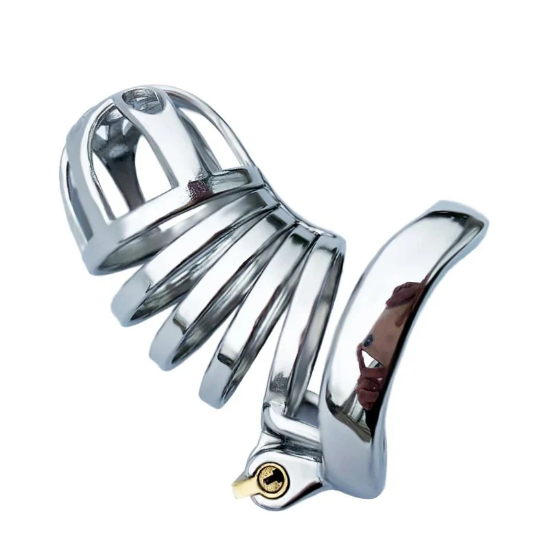 77C High Quality Sex Toy Long Male Chastity Cage Cock Cage for Man