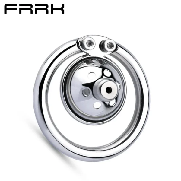 Catheter Guide Design Skeletonized 304 Stainless Steel Chastity Lock