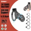Chastity Cage Men Premium Breathable Waterproof Eco-Friendly 6 Sizes Rings Invisible Lock for Penis Exercise Bondage Gear Adult