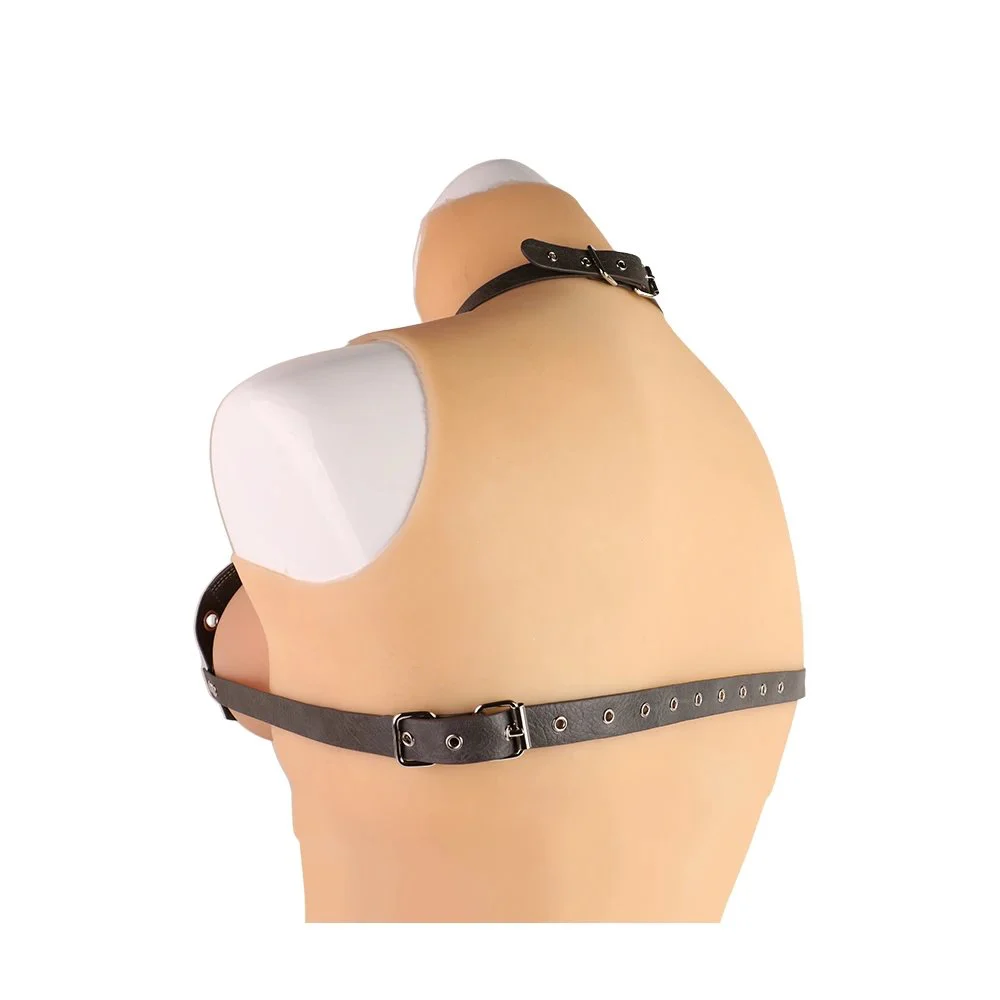 Leather Bra Breast Metal Nipple Clamps Female Breast Fun Couple Flirting Products Fetish Game Sex Toys