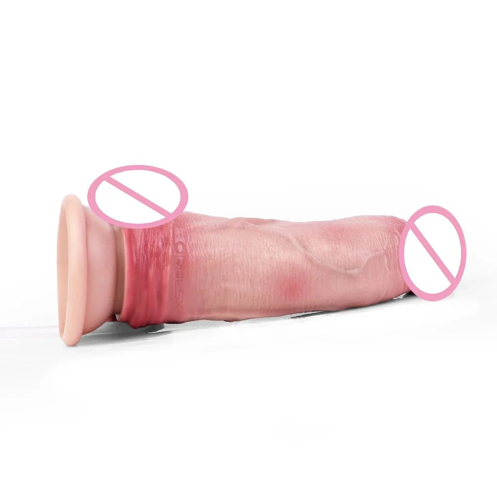 Realistic Double Layer Squirting Dildo Big Penis Soft Spray Squiting Cock Ejaculating Masturbator Anal Toy Sex Toy for Women 18