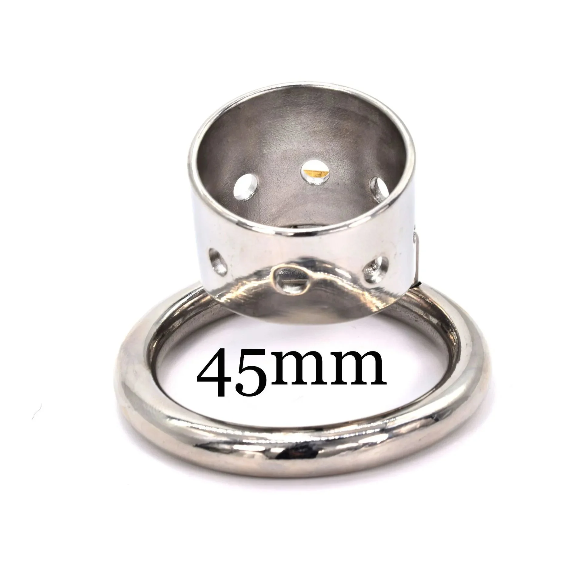 35mm Cage Inner Diameter Stainless Steel Cock Cage Comfortable Sex Tool Cock Cage Male Chastity Devices for Men for Sex