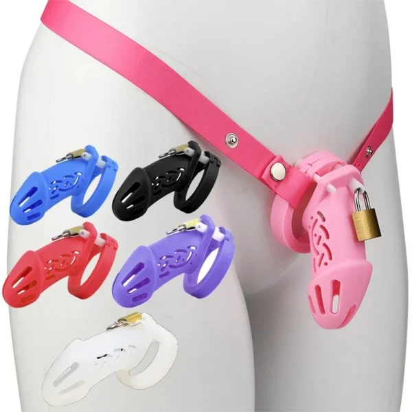chastity belt for boy,chastity cage for men silicone,chastity cage sissy,cock cage male chastity device with four size ring