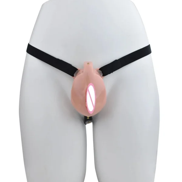 Latest Resin Realistic Vaginal Chastity Lock Safe Lightweight with Exclusive Cock Cages to Explore Anal Plug Backyard Sex Toy