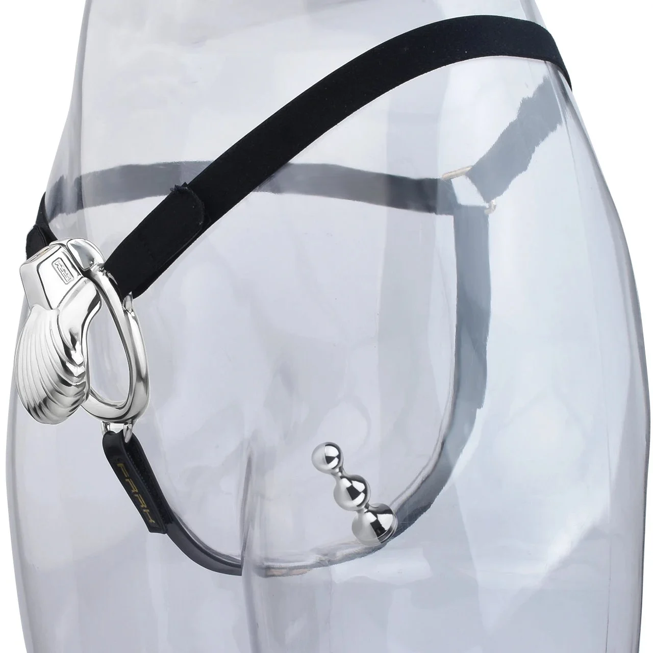 Chastity Device Penis Lock Cage with Butt Plug Male Leather Wear Flirting Metal Chastity Cage BDSM Sex Toy