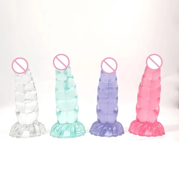 Realistic Monster TPE Dildo Strong Suction Cup Adult Sex Toy Huge Thick Anal Massager Soft Liquid Silicone Material