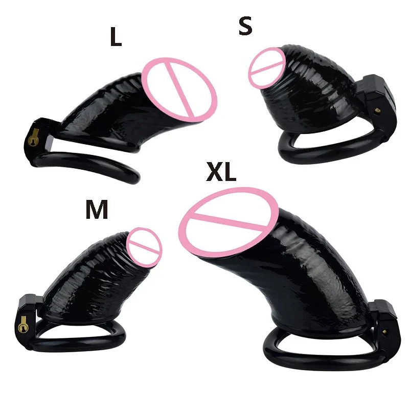 Penis Restraint Cage Men Sex Toys 100% Waterproof Resin Chastity Device Cock Fetish Lock Cock Cages for Men Adult Products