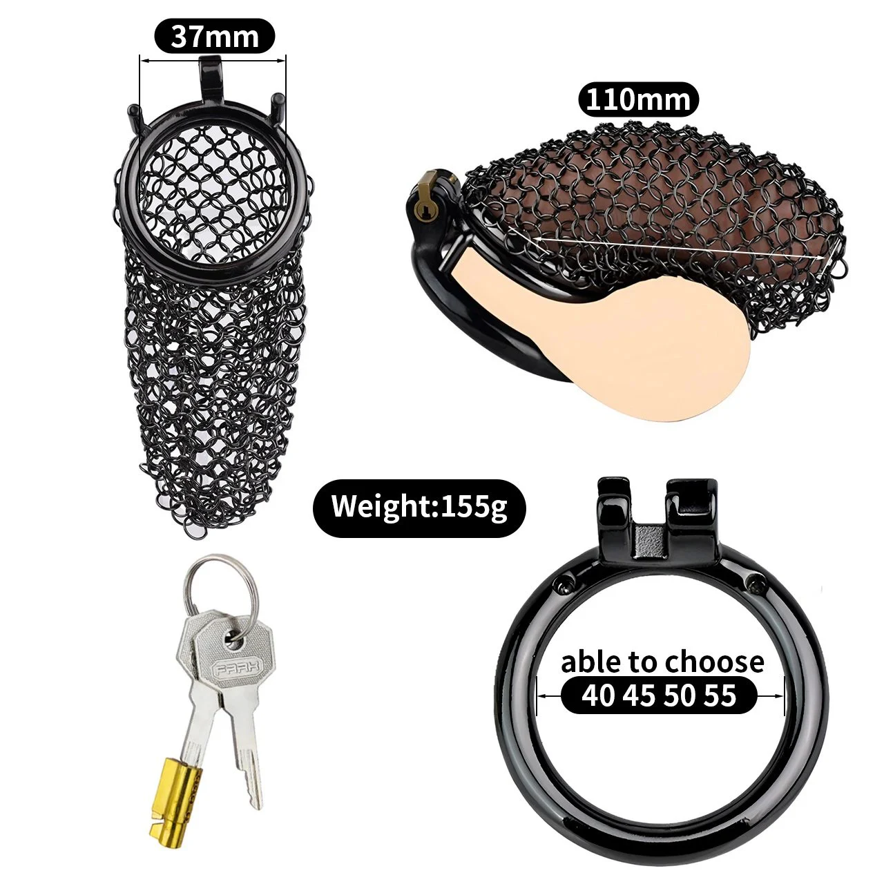 Mail Stainless Steel Male Couples Slaves Penis Bondage Sex Toys Sissy Cock Cages Chastity Devices Sex Toys