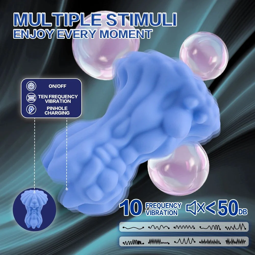 Vibrating Grinding Female Masturbator Multiple Vibration Frequencies Stimulating Vibrating Egg Adult Novelty Toy
