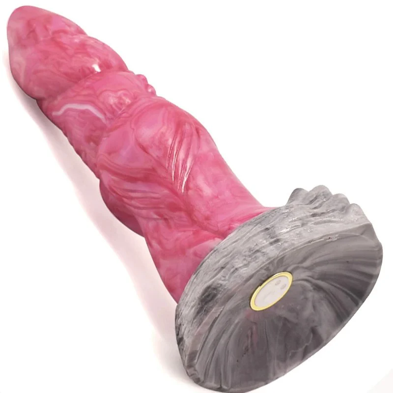 8 Inch Beast Dildo Erotic Sex Toy Vibration 10 Modes Monster Dildo Kinky Gory Color Fantastic Dildo