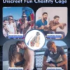 Male Chastity Cage Bondage Silicone Waterproof Eco-Friendly Invisible for Long-Term Wear 6 Penis Rings Clamps Adult