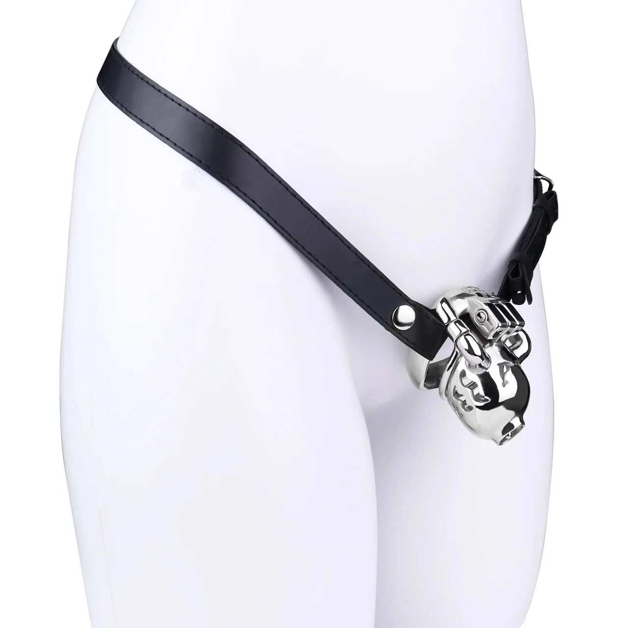 Male Chastity Device Adjustable Cock Cage with Lock, Various Options for Fetish Bondage & Control
