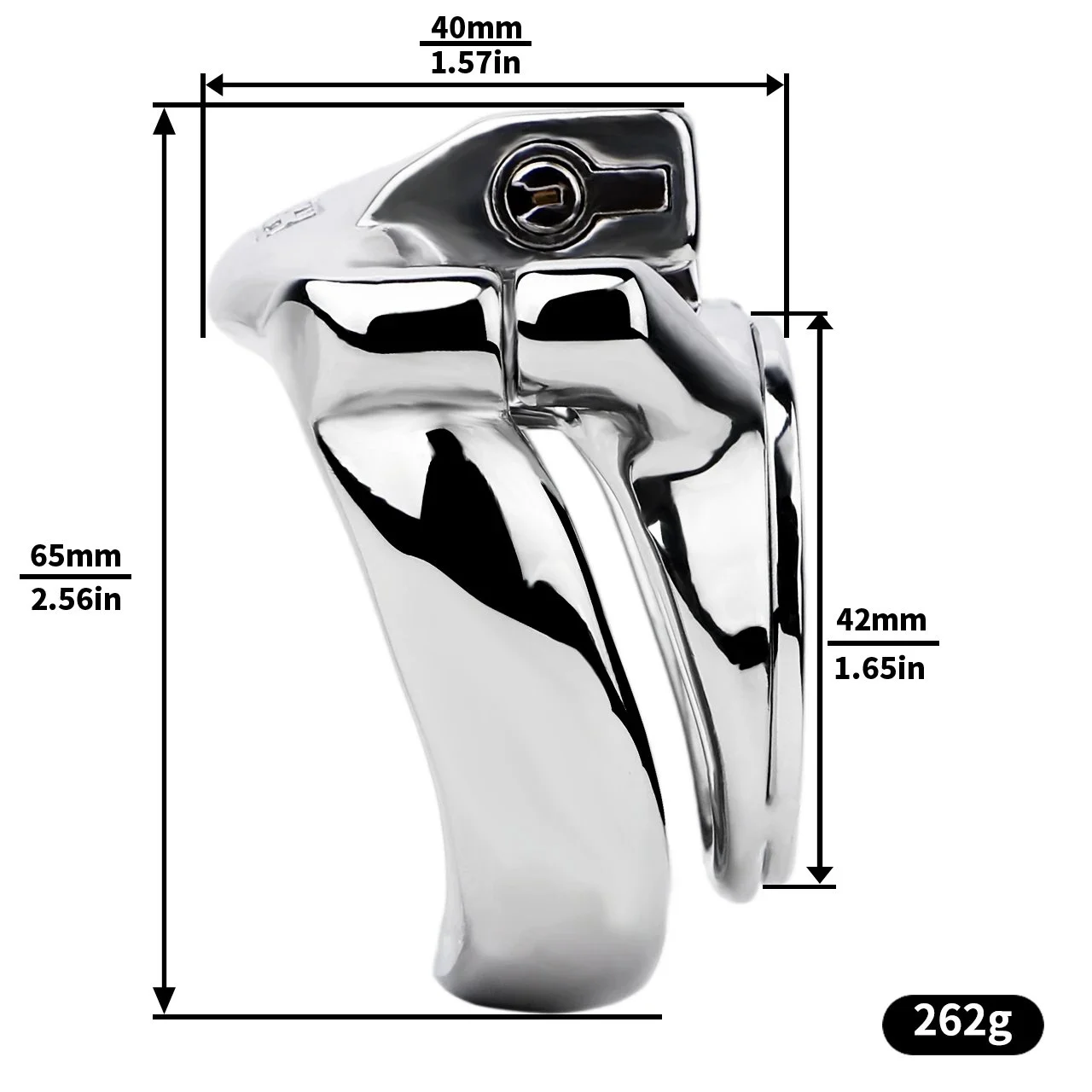 Male Bondage Belt Fixed Chastity Cage Stainless Steel Male Penis Chastity Lock for Bdsm