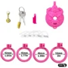 pink Sissy Chastity Cage,dragon Shape Male Chastity Cage Devices,cock Cage for Men,chastity Cage Belt Toys