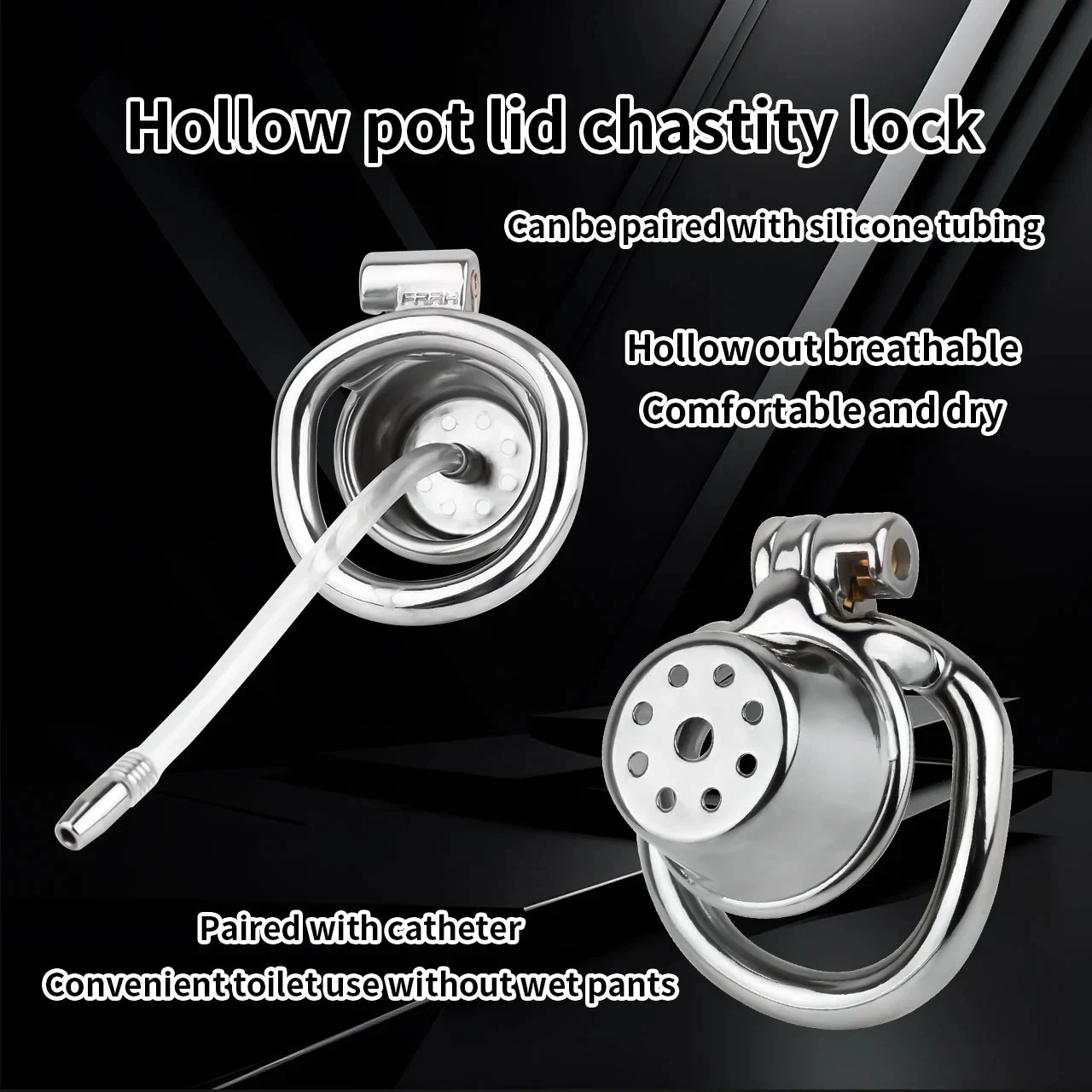 Full Cover Stainless Steel Male Chastity Cage Device Anti Pull Out Ultra Small Cock Cage Sissy Chastity Cage