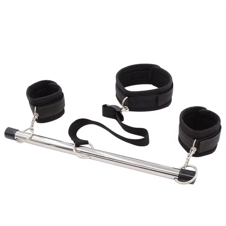 Multi-Position Restraint Slave Bondage Spreader Bar Sex Toys Handcuffs Ankle Cuffs Collar