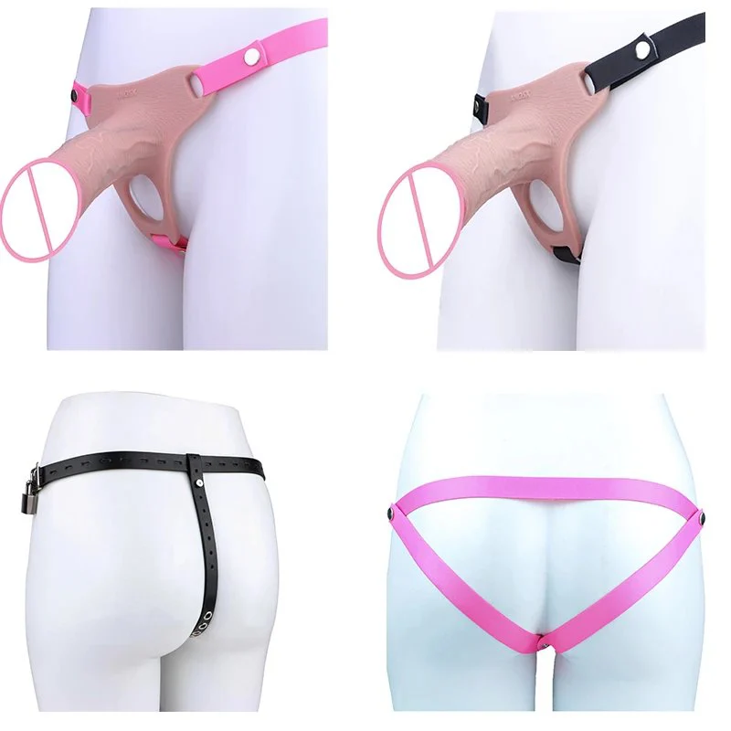 Latest Adult Gift Super Soft Comfortable Breathable Silicone Wear Penis Chastity Pants Lockable Chastity Devices for Man