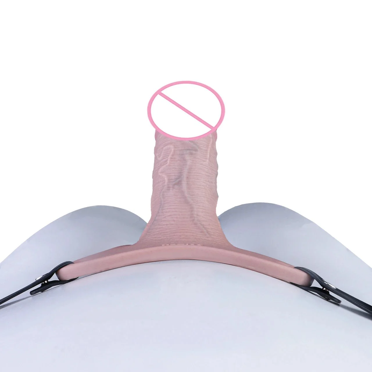 Hollow Silicone Dildo Strap on Reusable Penis Pump Sleeve Cock Extender Adult Male Sex Toys Enlarger for Men Couple